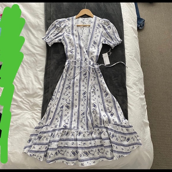 Reformation Veronika print midi dress - Picture 3 of 5